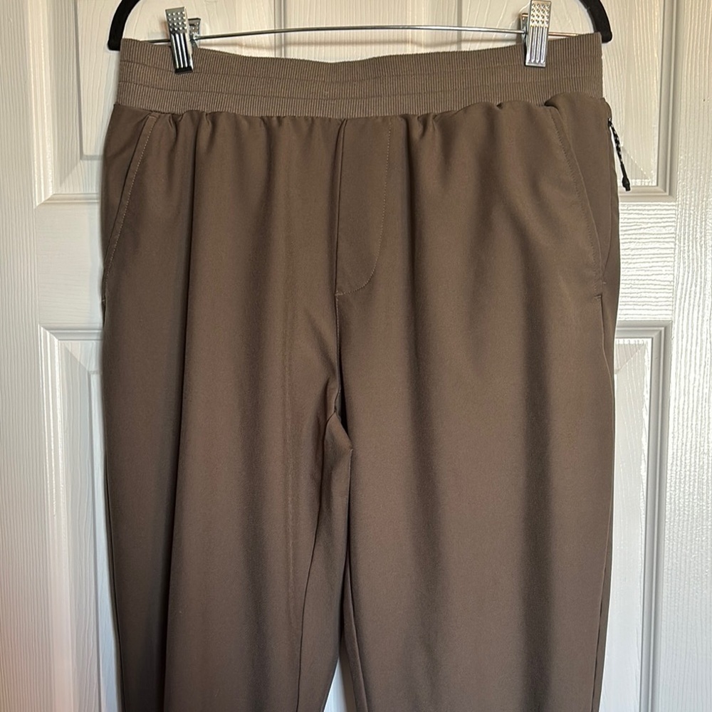 FLX men’s brown jogger sweatpants size medium